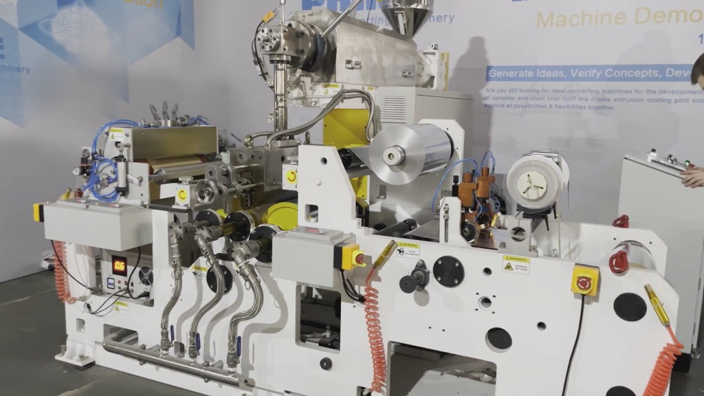 machine de revêtement par extrusion pour papier d'aluminium
